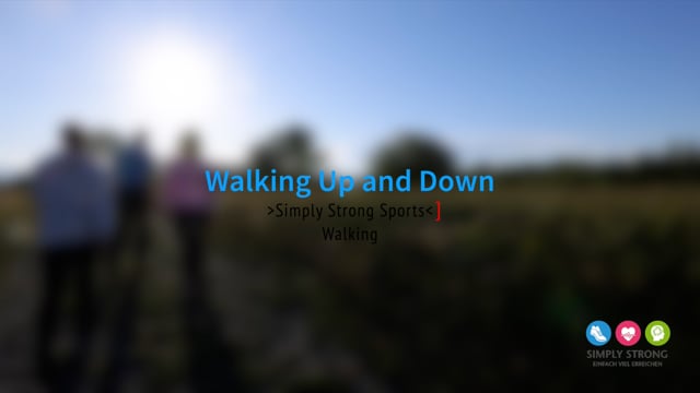 Preview image for the video "Walking_Technik3_UpandDown".
